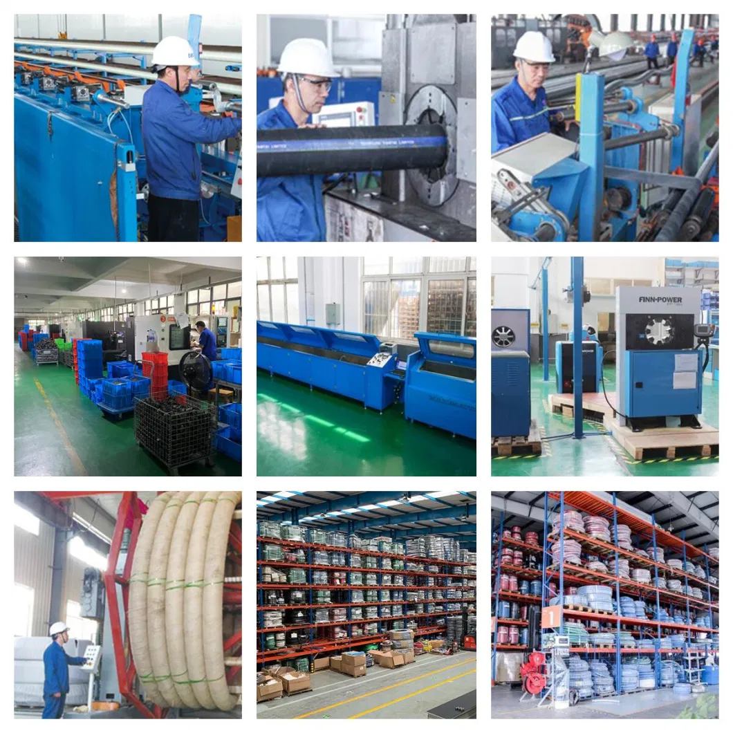 Concrete Pump Hose Abrasion Resistant Mining / Dredge / Material Handling Rubber Hose