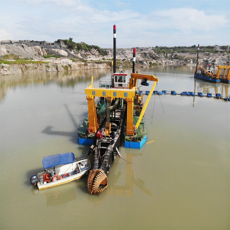 Diesel Engine / Diesel Engine/ Hydraulic Control/River Sand /26 Inch Lake Mud / 22 Inch Cutter Suction Dredging Equipment with Anchor Boom/Dredger CE