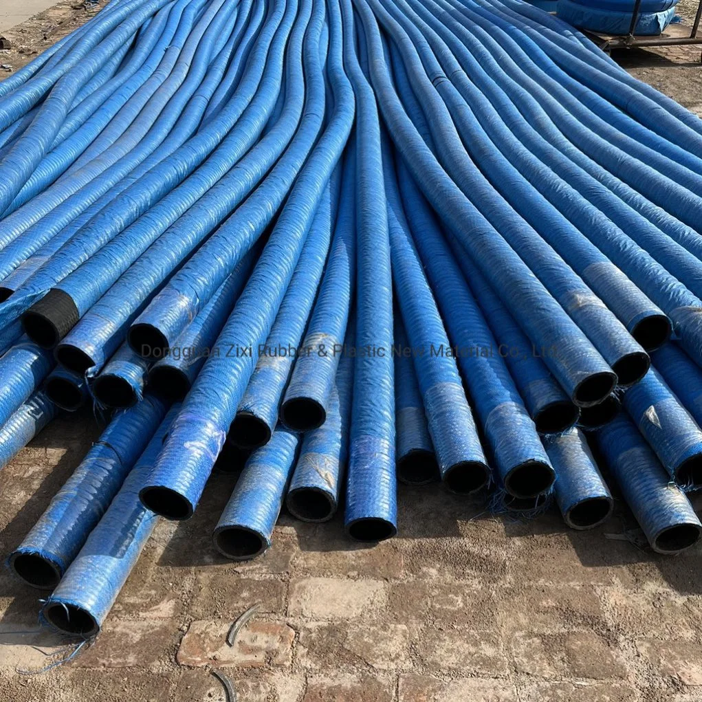 290 Psi Flange Conveying Mud Sand and Dredging Rubber Pipe