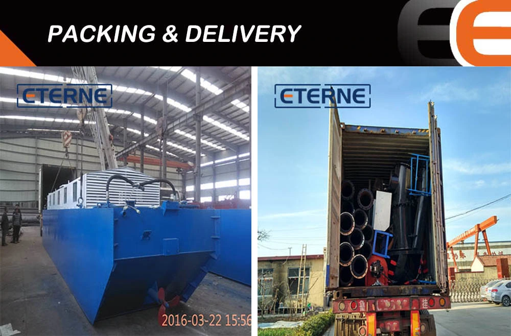 River Diesel Engine Dredging Machine Ship 4-26 Inch Hydraulic Cutter Suction Sand Dredger Price