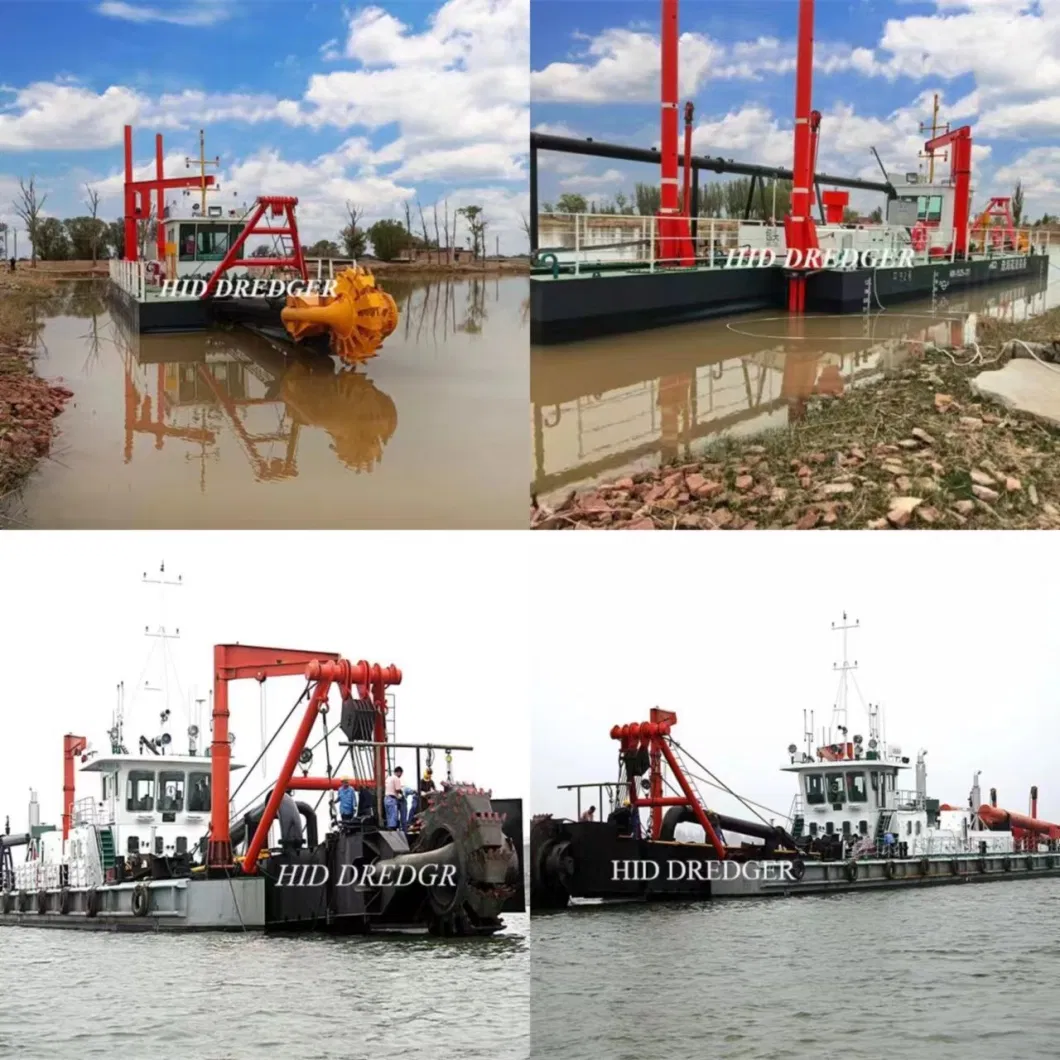 First Class Small Sand Wheel Bucket Dredger for Sand or Mud Dredging in River/Lake/Sea