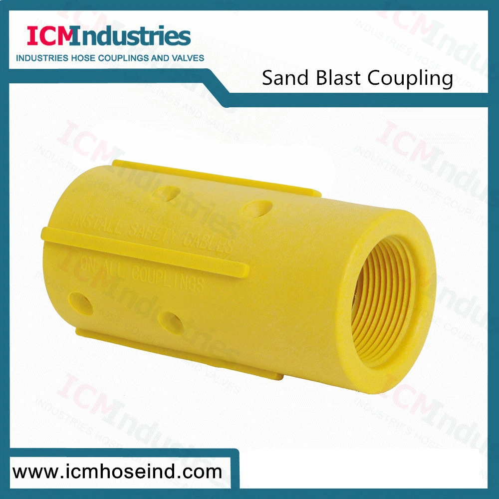 Nylon Sandblast 1-1/2&prime;&prime; Sandblast Rubber Hose Coupling