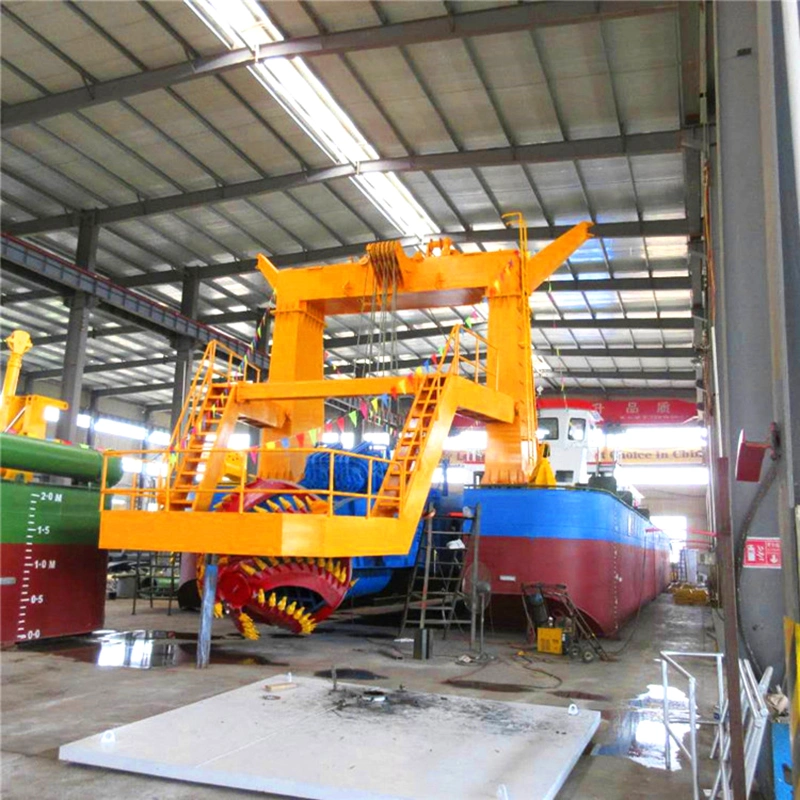 Water Flow 3500m3/ 6000m3 Hydraulic Anchor Boom Diesel Engine 20/26inch Mud/Cutter Suction Sand Dredger for River /Lake /Sea /Reservoir Dredging Project