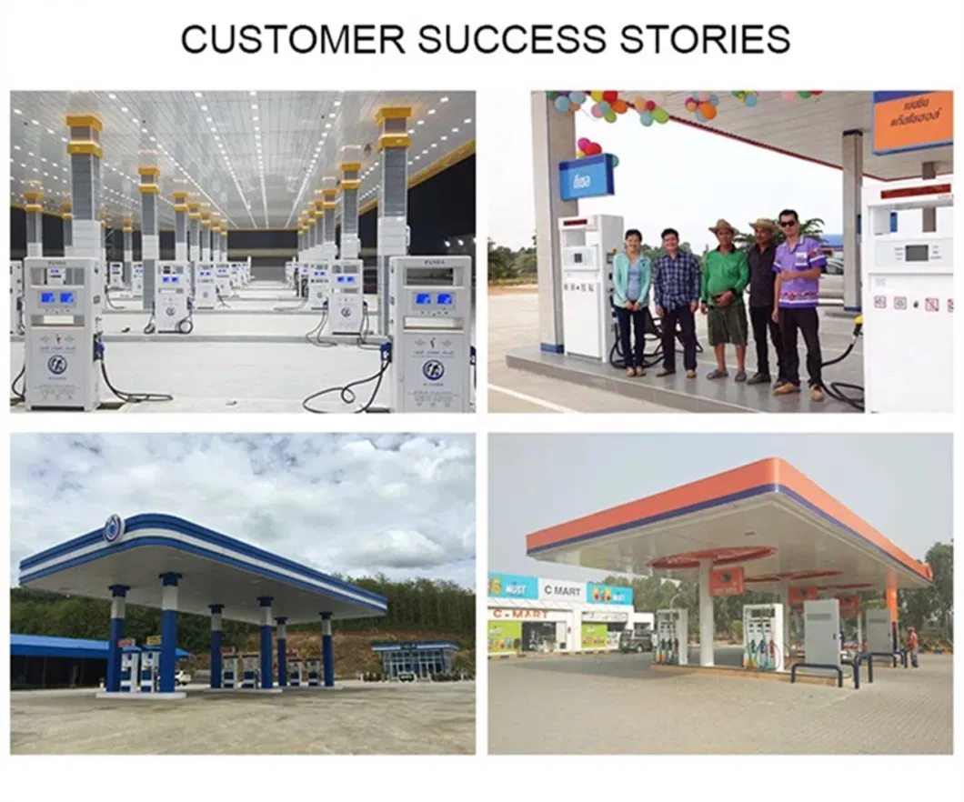 Zcheng Electronic Gas Station Filling Fuel Station Dispensing Equipment Pump Hose for Petrol and Diesel