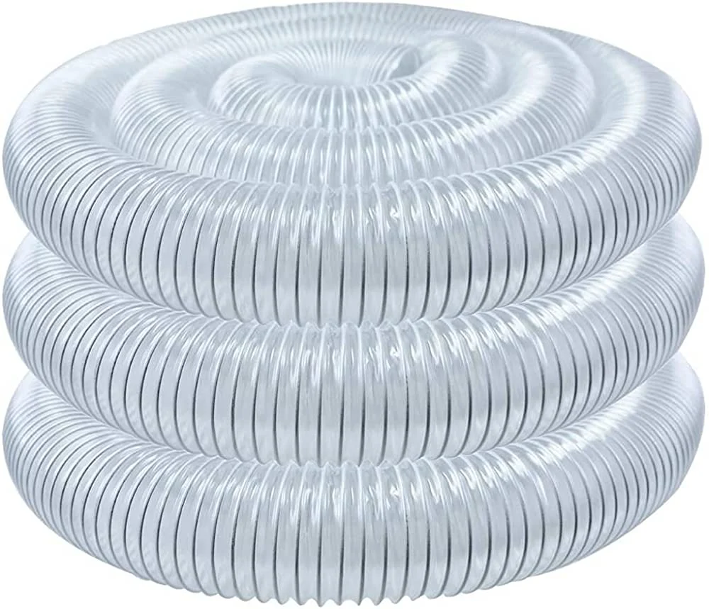 Soft Smooth PVC Steel Wire Water Suction Hose for Water Oil Powder Suction Discharge Conveying