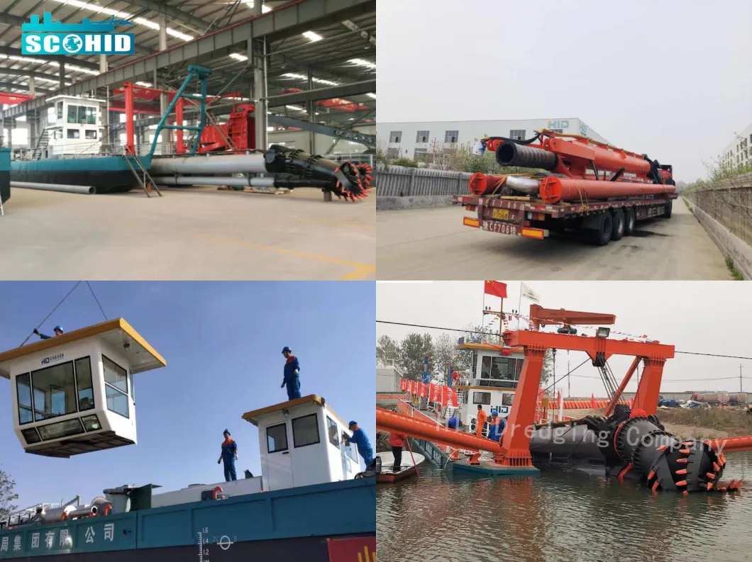 Hydraulic Diesel Engine/ River Sand Pump Dredging Equipment/ Reservoir Mud Dredging Exported to Bangladesh, Egypt, Maldives