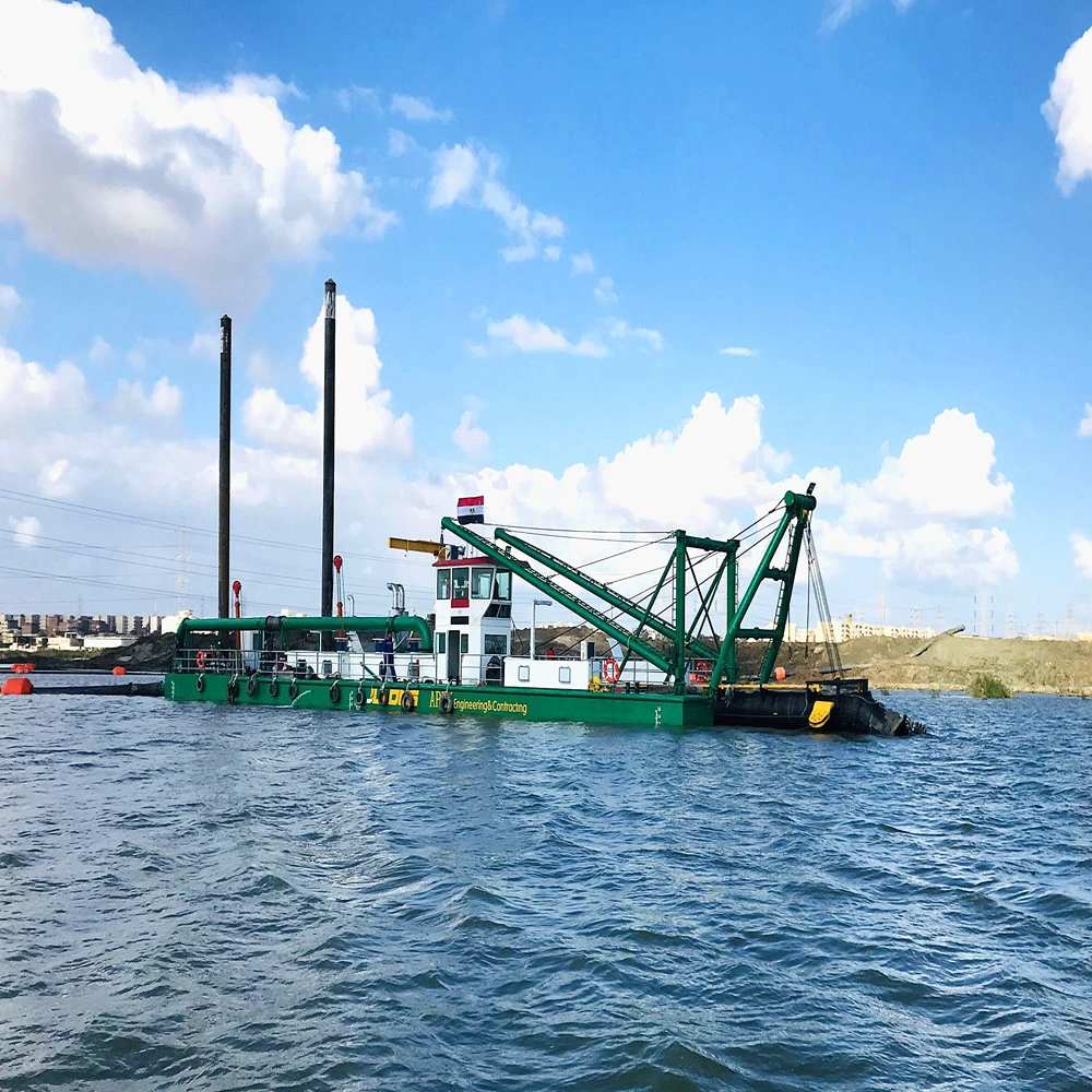 Big Flow Customized Small Cutter Suction Dredger Sand Dredger with Cutter Head for Sale/Sand Dredging Project Used Sand Dredger Boat with Reasonable Price