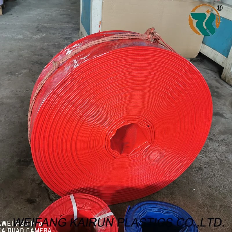 High Quality 2&quot;/3&quot;/4&quot;/6&quot;/8&quot;PVC Layflat Discharge Water Hose for Agriculture Irrigation