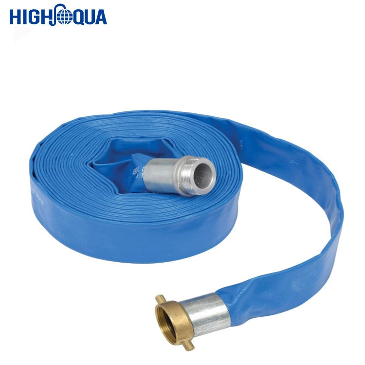 Rubber / PVC Layflat Hose Water Delivery Hose