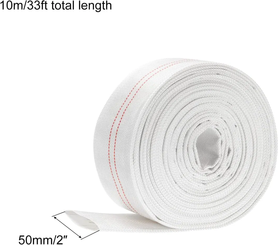 Lightweight Backwash Hose Lay Flat Reinforced Discharge PVC Hose for Swimming Pool