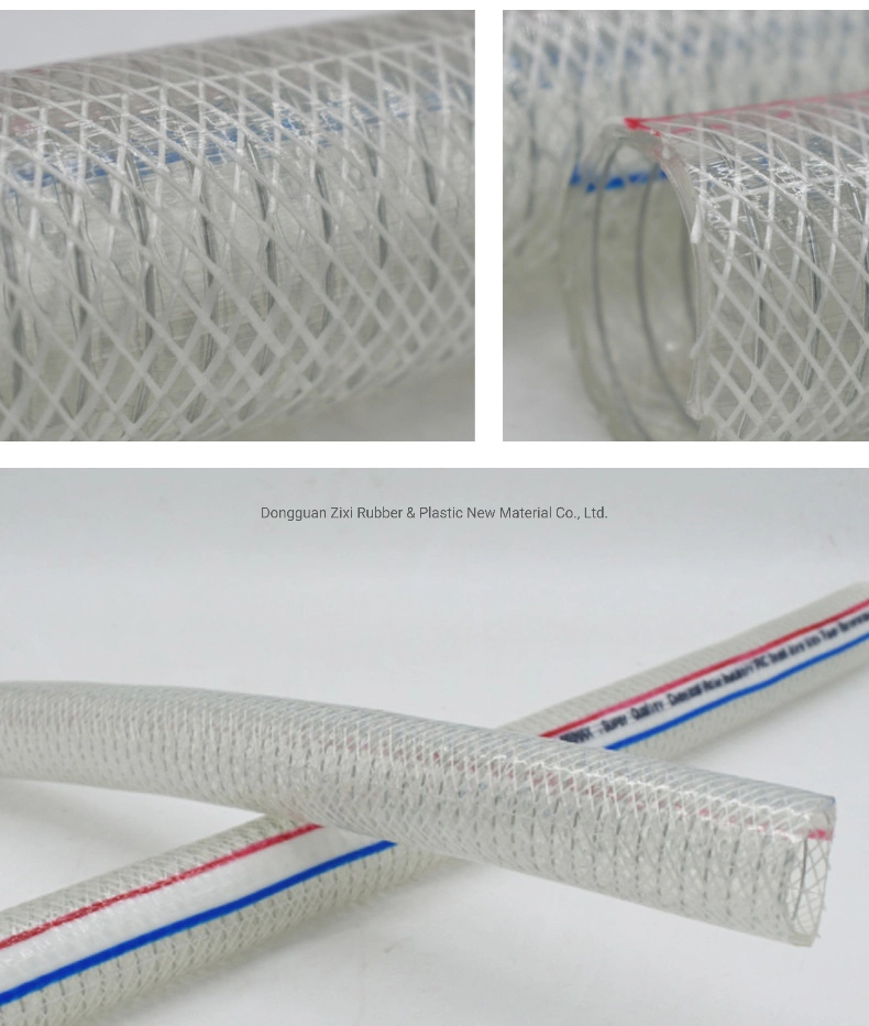 6inch Crystal Flexible Anti Static Steel Wire High Pressure Hose