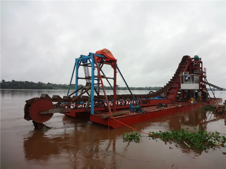 Sand Mining Bucket Chain Dredger Dredging Equipment 200m3/H with Quality Guarantee