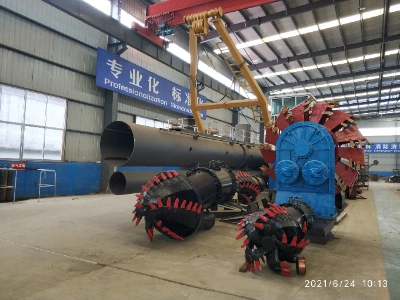CSD150 8 Inch Cutter Sution Dredger Gold Mining Machinery Low Custom Price