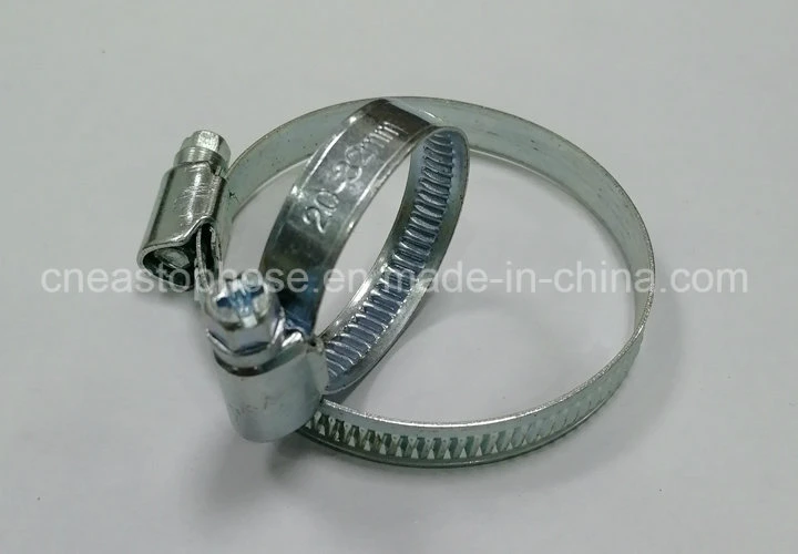 Germany Type Worm Drive Hose Clamp with 12.7mm Band Width