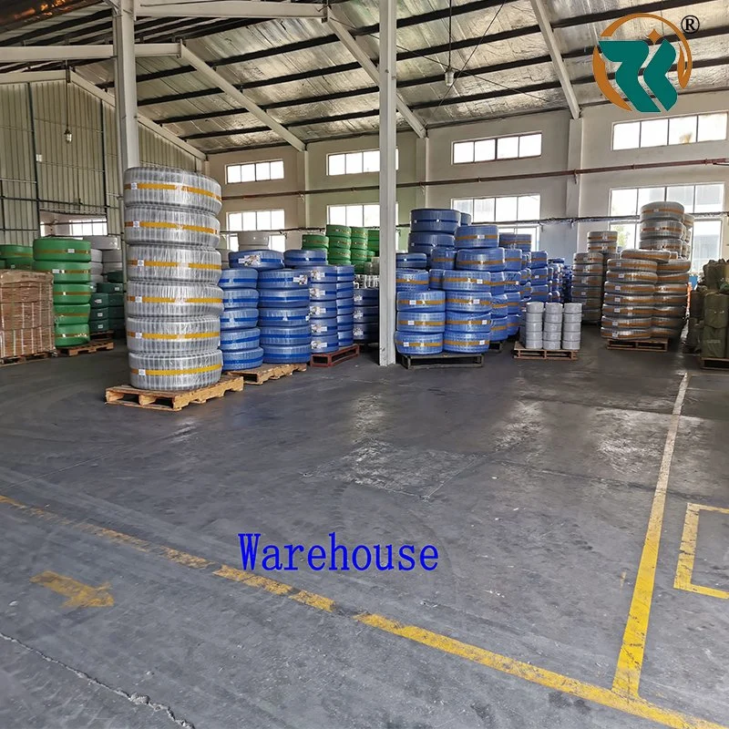 Water Oil Powder Suction Discharge Conveying Smooth Inner Industrial Flexible PVC Spring Spiral Steel Wire Reinforced Water Fuel Pipe Hose