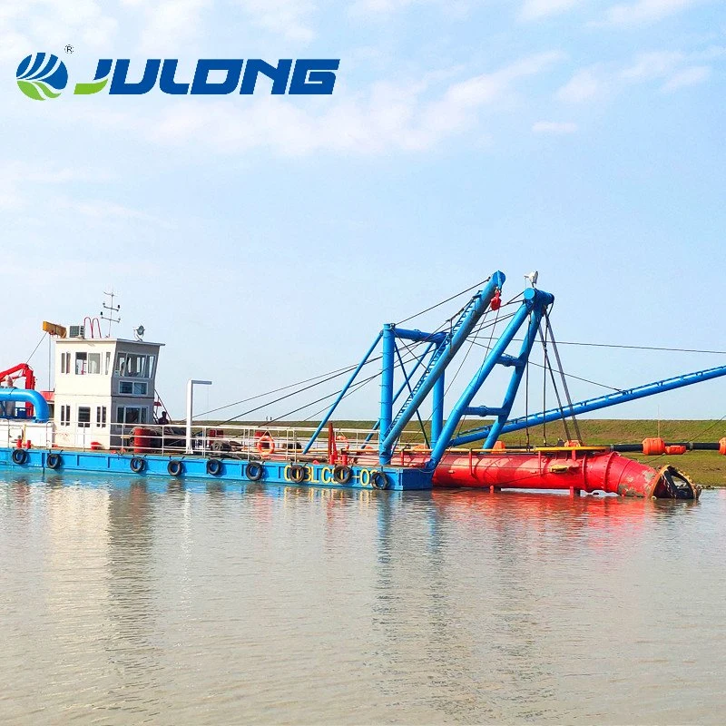 River Cummins Engine Sand Mud Cutter Suction Dredger Gold Mining Dredging Equipment