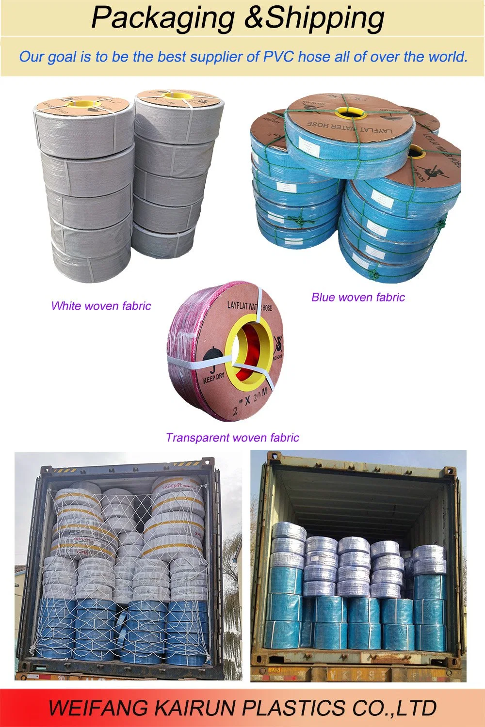 PVC Hose High Pressure Water Layflat Hose