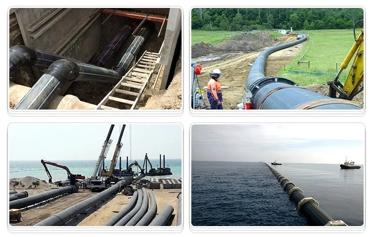 Petrol Filling Station Pipes HDPE Oil Pipes Conductive Secondary Containment Upp Pipeline