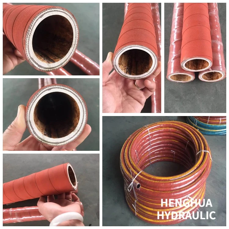 Standard UHMWPE Rubber Chemical Sulfuric Acid Resistance Suction Delivery Service Hose