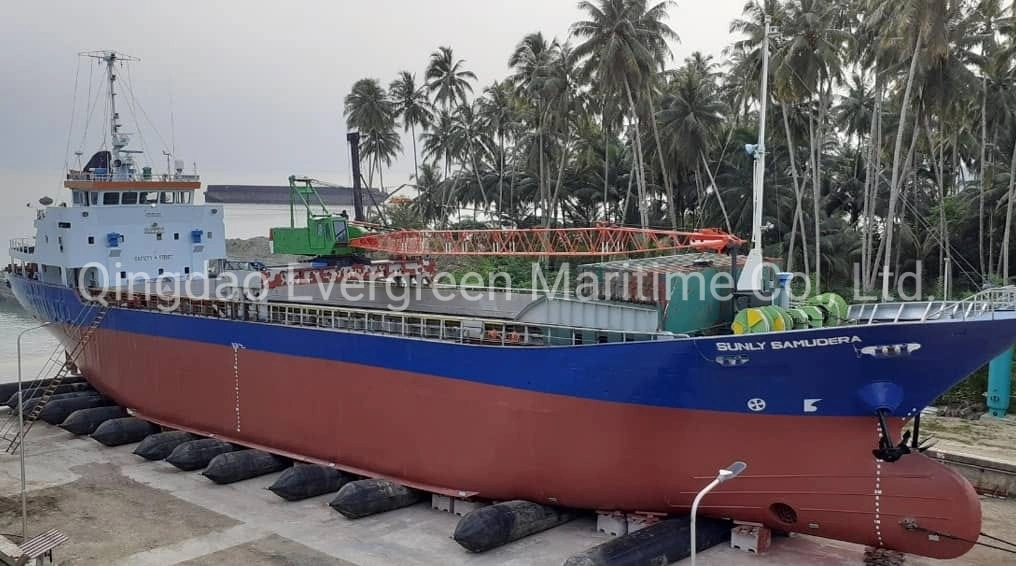Launching Marine Rubber Airbags 8 Layer