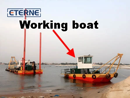 Hydraulic Dredging Machine Ship River Cutter Suction Diesel Sand Dredger for Sale