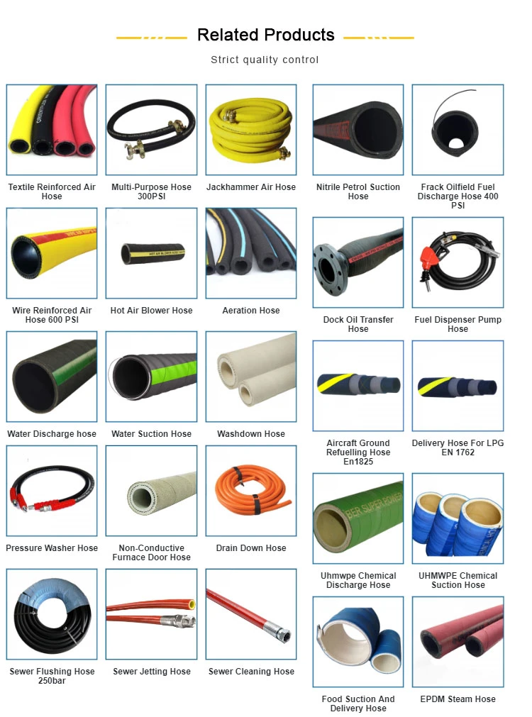 Top Factory Super Long Service Life Air Hose or Hose Assembly