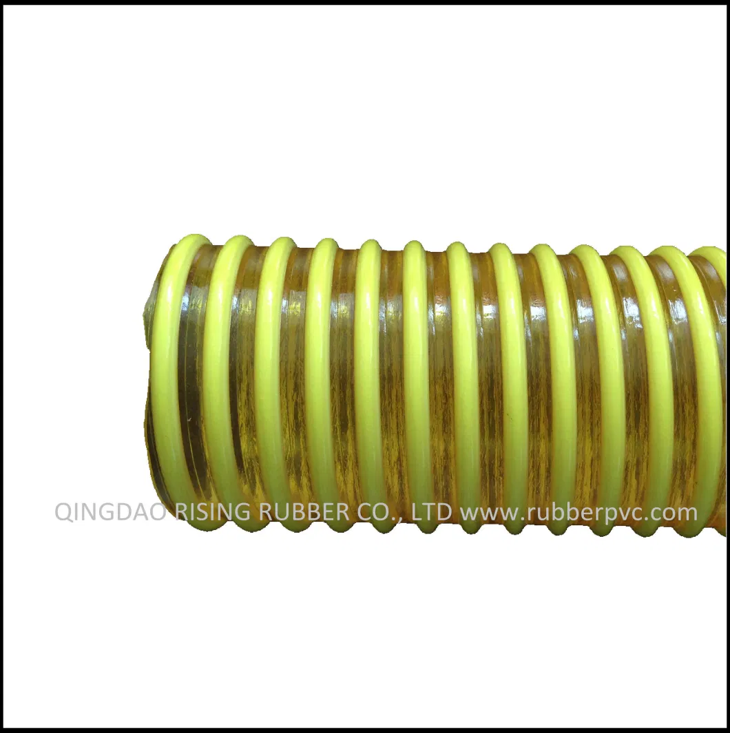 Corrugated Water Pump Helix Spiral Vacuum PVC Suction Hose