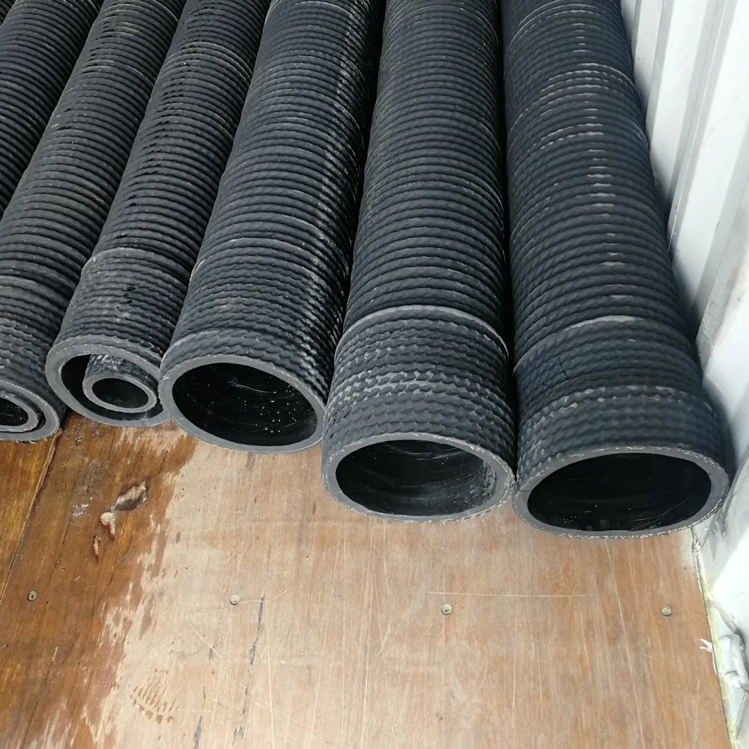 Water Pump Steel Wire Reinforced Rubber Water Suction Hose