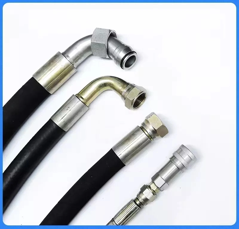 Flexible High Pressure Hose SAE 100 R4 Industrial Rubber Fuel Oil Suction Hose/Hydraulic Hose R4 Factory Hydraulic Hose with High Quality