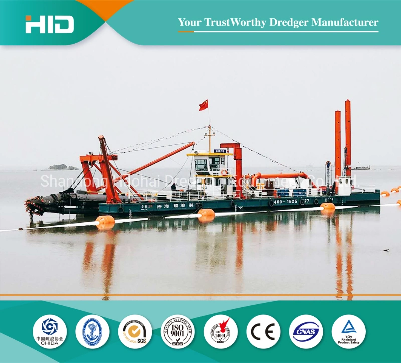 HID Brand Cutter Suction Dredger Sand Mining Machine Mud Equipment for River Dredging with High Performance