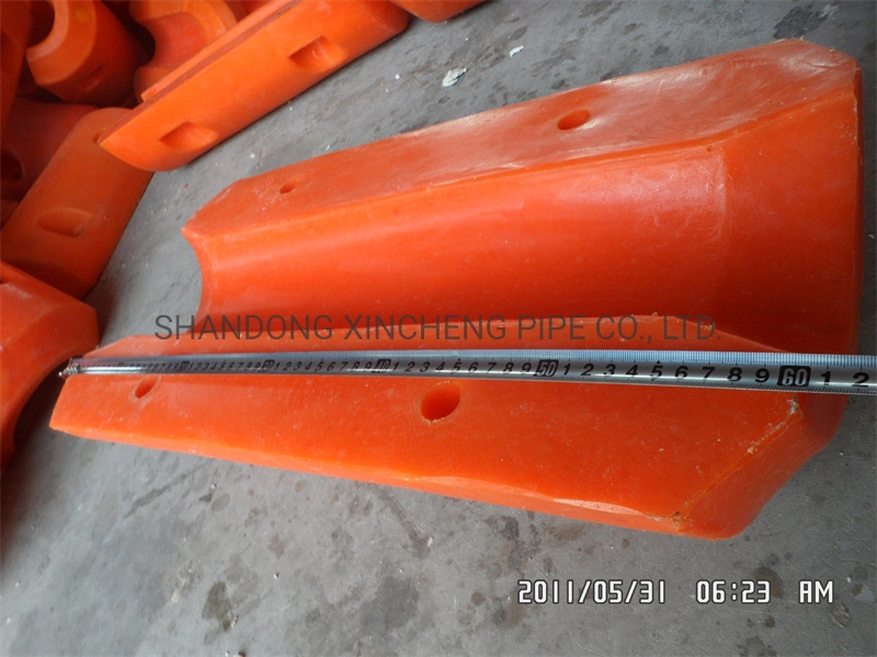 Dredging PE Plastic Pipe Floaters PU Foam Inside Floats for Dredging Pipe