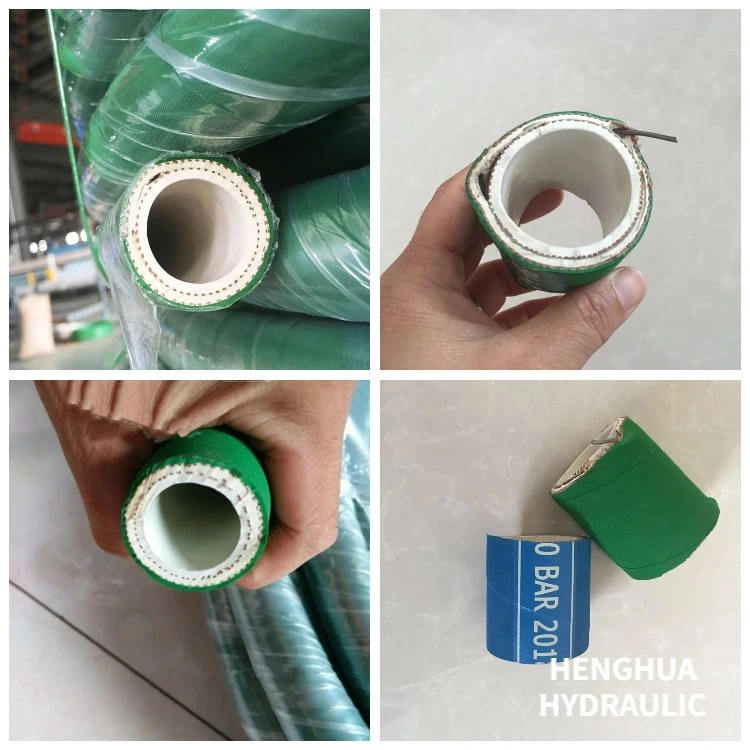 Standard UHMWPE Rubber Chemical Sulfuric Acid Resistance Suction Delivery Service Hose