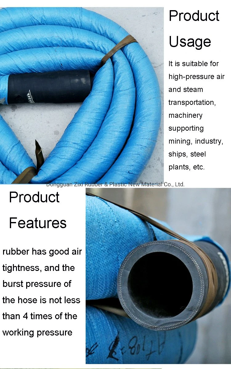 Flange Suction and Discharge Mud Sediment Water Supply Pipe Dredger Rubber Hose