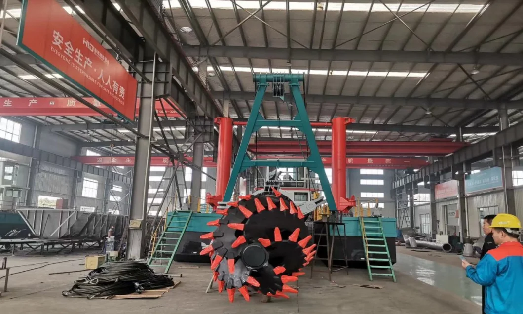 18 Inch China Dredger Manufacturer Backhoe Dredger Boat Sand Desilting Machine Hydraulic Cutter Suction Dredger