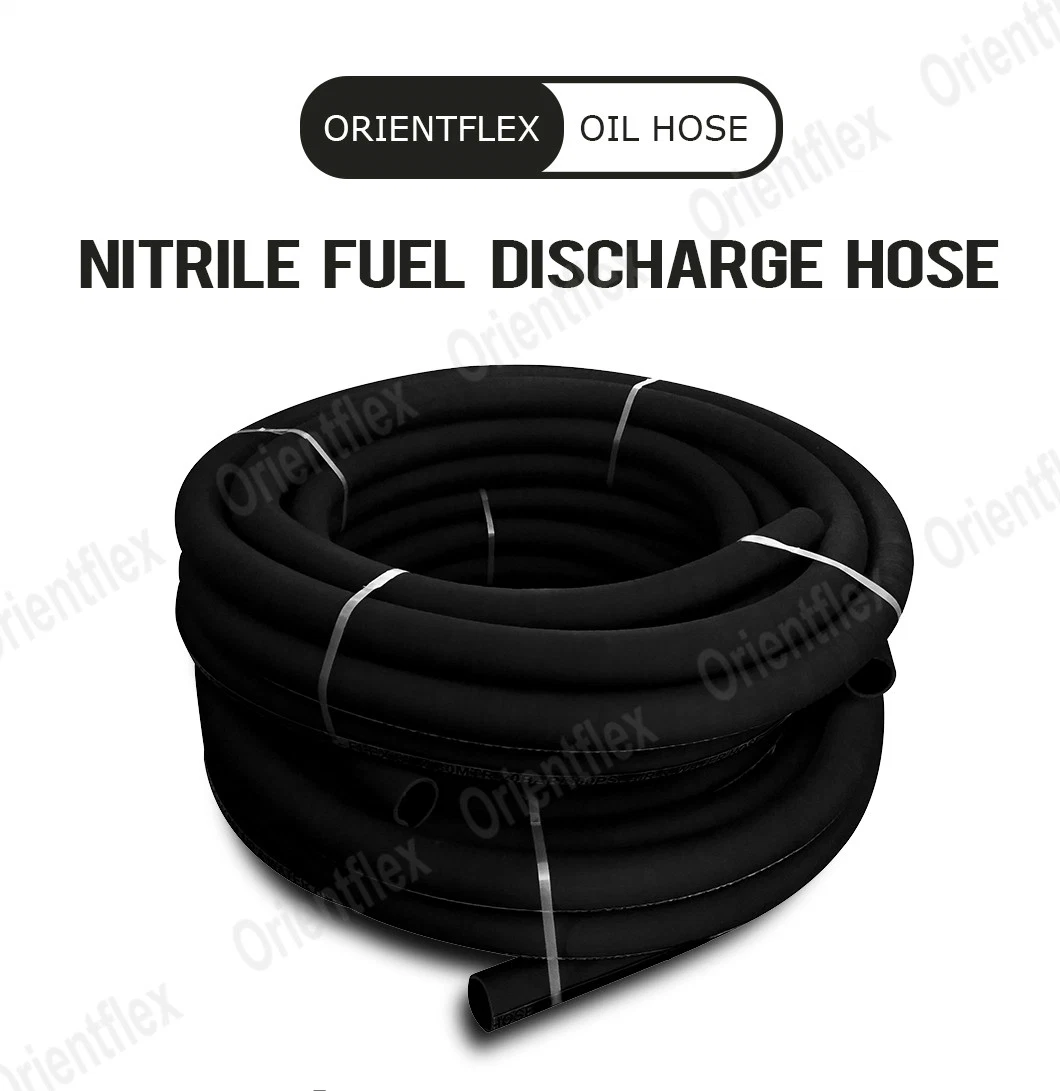 High Pressure Farm Fuel Transfer Rubber Nitrile Fuel Discharge Hose