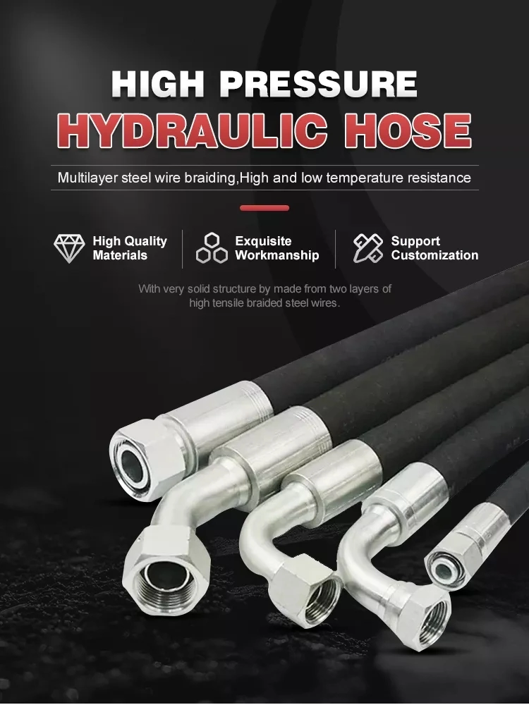 China Manufacturer Diesel Gasoline Oil Fuel Suction Delivery Soft Hydraulic Rubber Hose