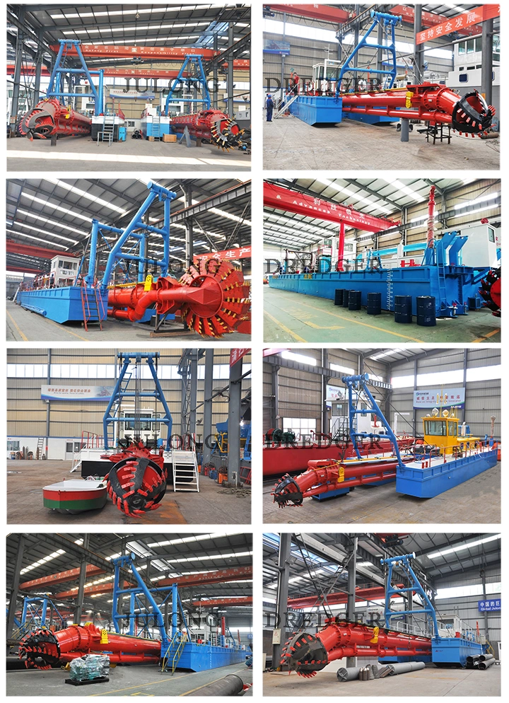 Cutter Suction Dredge of 3500cbm/Hr Slurry Dredging Capacity