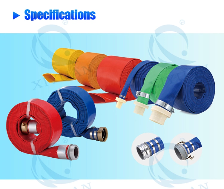 PVC Water Discharge Pipe Hose with Connector PVC Pipe