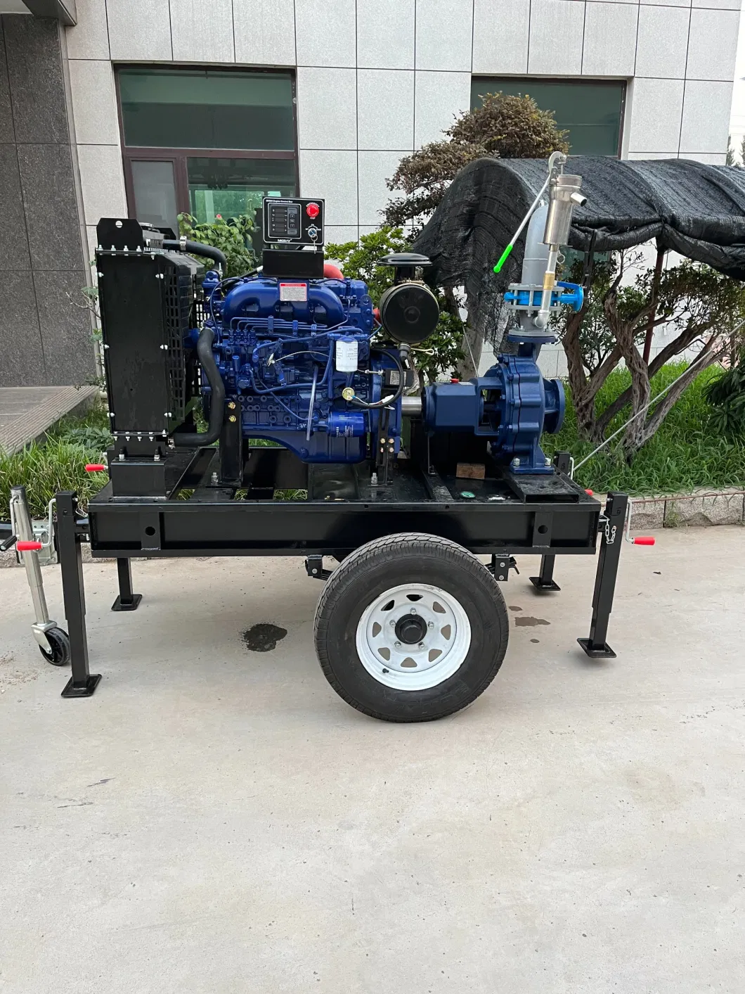 Hose Reel Irrigation Diesel Water Pump