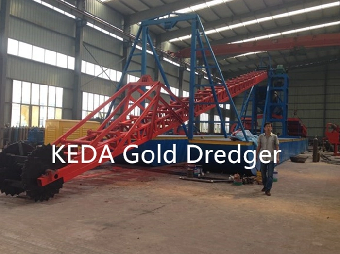 Keda04 Sand Suction Dredger Gold Chain Bucket Dredge for Sale