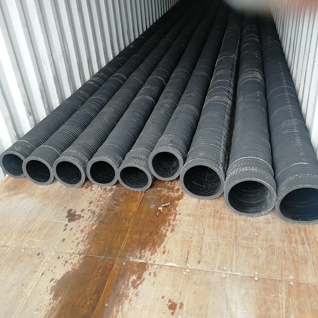 Water Pump Steel Wire Reinforced Rubber Water Suction Hose