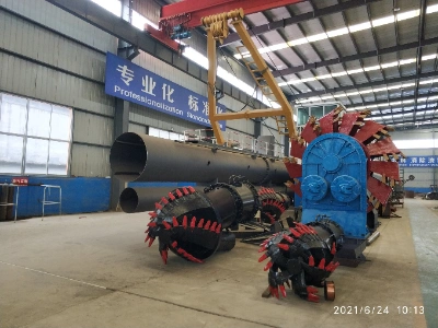 Keda 14 Inch River Sand Dredging Machine Cutter Suction Dredger for Sale