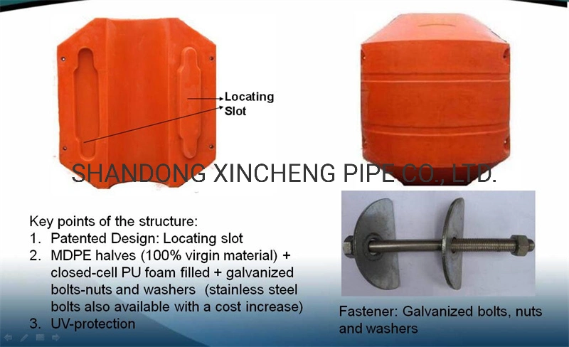 Dredging Float Plastic Floats with Strong Corrosion Resistance