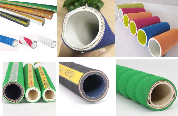 Industrial Colorful Chemical Water Suction Discharge Rubber Hose