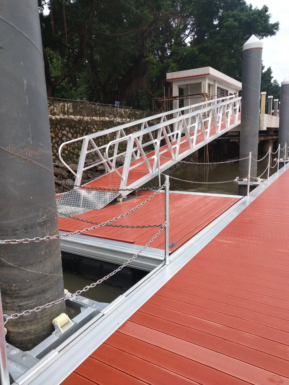 PE Float for Steel Aluminum Dock with Decking