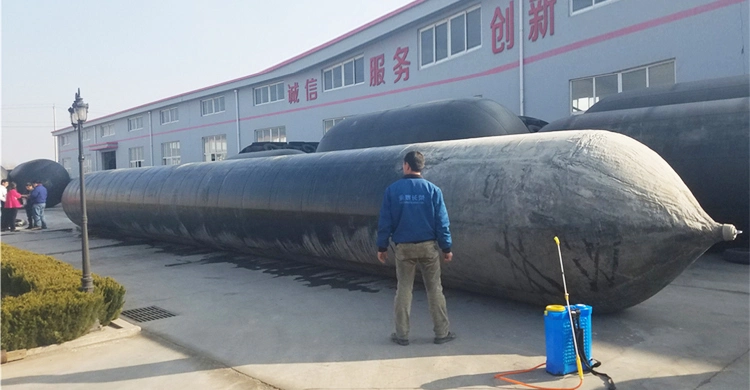 Evergreen Buoyancy Rubber Airbags for Lifting Floating Dock Platform
