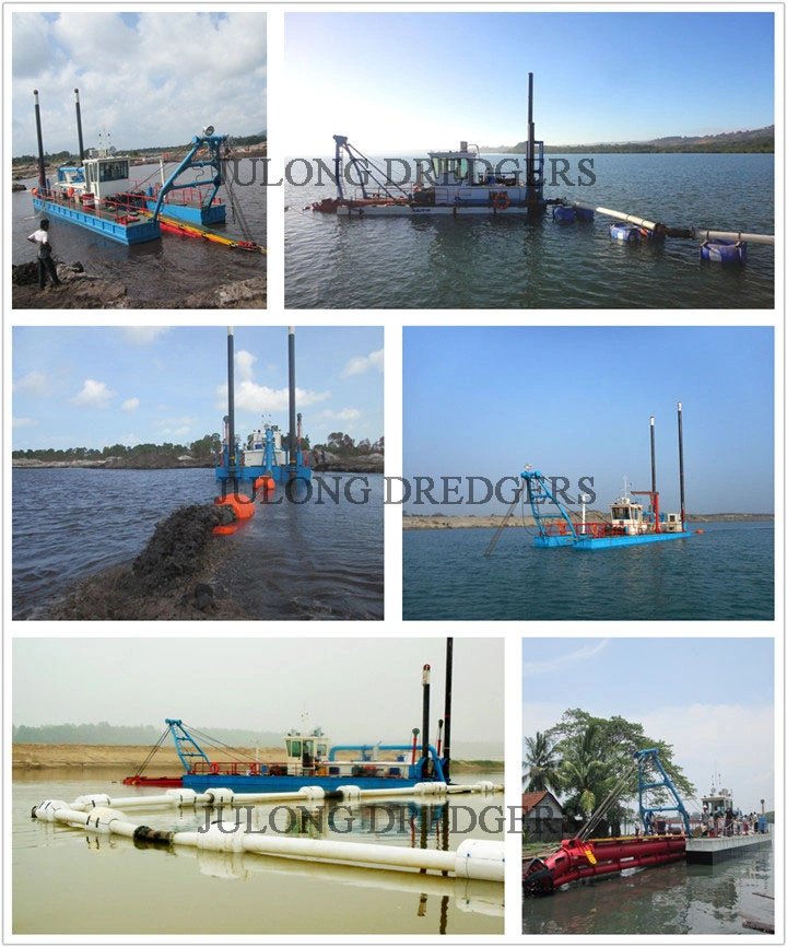 Cutter Suction Dredge of 3500cbm/Hr Slurry Dredging Capacity