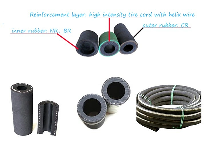 Flexible Ducting Soft Rubber Sandblast Vacuum Suction Hose