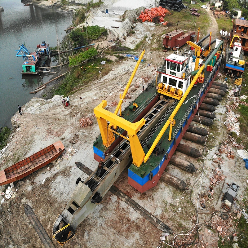 Diesel Engine 26 Inch Cutter Head /Sand Dredging/Cutter Suction Dredger with Hydraulic Control System Used for River Sand Dredging Machinery/Sand Dredge Ship