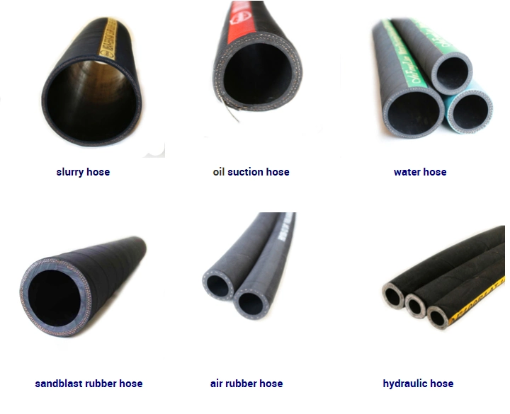 Industrial Colorful Chemical Water Suction Discharge Rubber Hose